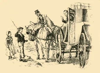 La carrozza del tutore li incontrò, 1907