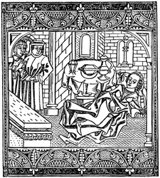 La moglie di Xanthus addormentata, 1485 1964