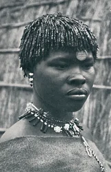 La moglie di un capo sudafricano