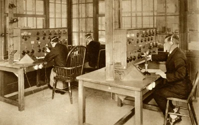 La sala di trasmissione wireless all