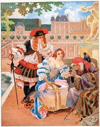 La giovinezza di Luigi XIV, c1920s