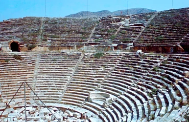 Teatro, Hierapolis, Pamukkale, Turchia