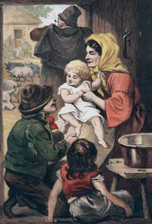 Questo piccolo maiale..., filastrocca per bambini, c1860