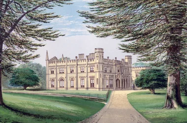 Parco di Thrybergh, South Yorkshire, fine XIX secolo