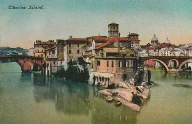 Isola Tiberina, c. 1900