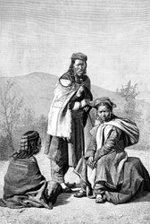 Donne tibetane di Ladakh, 1895