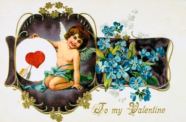 Al Mio Valentino, cartolina di San Valentino americana