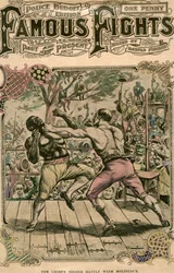 Seconda battaglia di Tom Cribb con Molineaux, 1811 fine XIX o inizio XX secolo