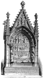 Tomba di Dagoberto I, re merovingio, Basilica di Saint-Denis