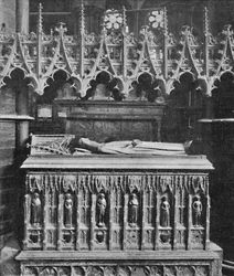 Tomba di Edoardo III, Abbazia di Westminster, 1903