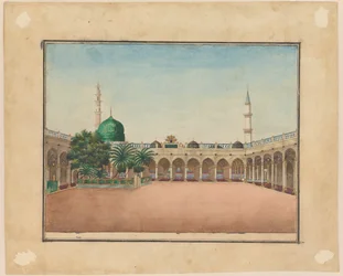 Tomba del Profeta a Medina, XIX secolo