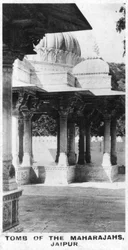 Tomba dei maharaja, Jaipur, Rajasthan, India