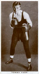 Tommy Farr, pugile gallese, 1938