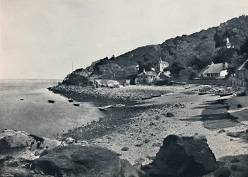Torquay - La spiaggia, Babbicombe, 1895