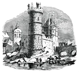 Tour de Nesle, Parigi, XVII secolo, 1870