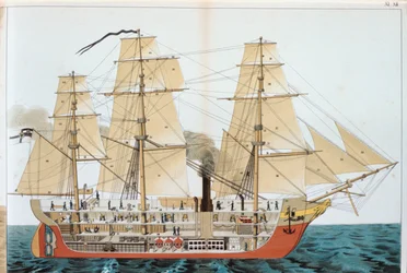 Nave di transizione, 1886