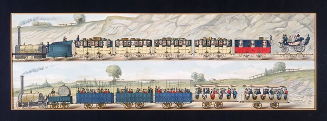 Viaggio sulla ferrovia Liverpool e Manchester