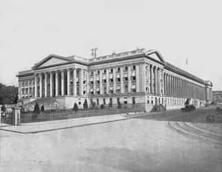 Edificio del Tesoro, Washington DC, USA, c1900