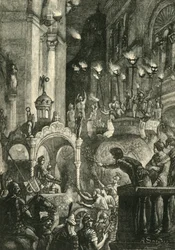 Trionfo di Eraclio a Costantinopoli, 629 d.C., 1890
