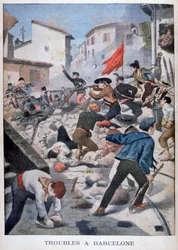 Problemi a Barcellona, 1902