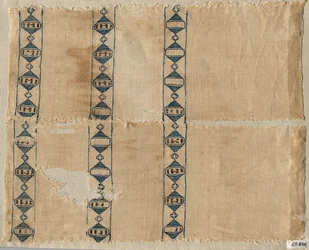 Due frammenti di una sciarpa o copricapo, 1300