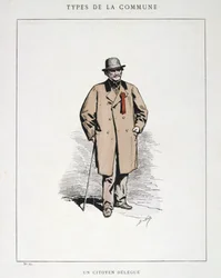 Un Cittadino Delegato, Comune di Parigi, 1871