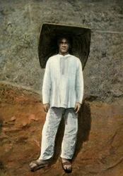 Un minatore. Costume da lavoro, 1900