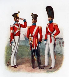 Uniforme del 86º Reggimento, 1842, 1904
