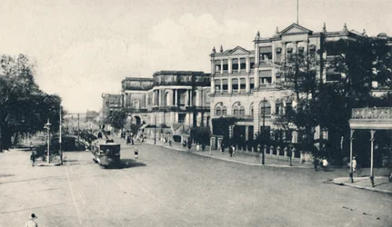United Services Club, Chowringhee Road, Calcutta, inizio XX secolo