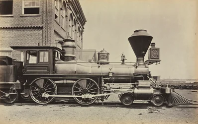 Senza titolo, locomotiva della Pennsylvania Railroad, c. 1868