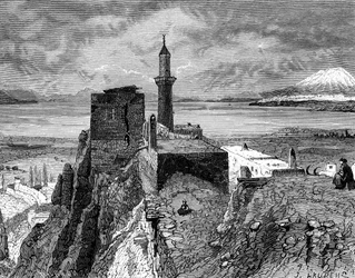 Lago e fortezza di Van, XIX secolo