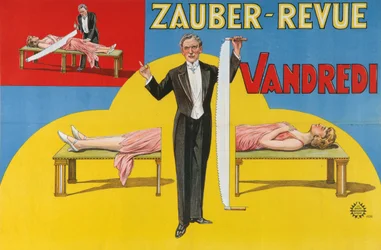 Poster della Vandredi Magic Revue