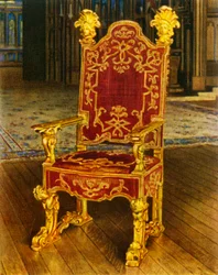 Poltrona di stato veneziana, fine XVII secolo, 1938