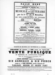 Vente Publique, dai manifesti politici francesi della Comune di Parigi, maggio 1871