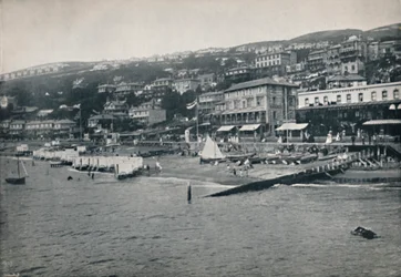 Ventnor - Panorama dal mare, 1895