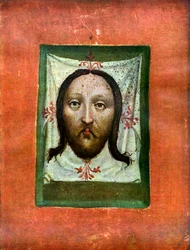 Vera Icona, pannello posteriore della Madonna di Vienna, c1470 1955