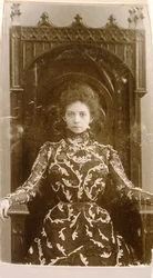 Vera Komissarzhevskaya, attrice russa, 1900