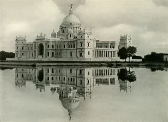 Victoria Memorial Hall, dal nord-ovest, 1925
