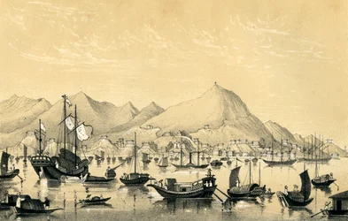 Victoria Town, Isola di Hong Kong, 1847