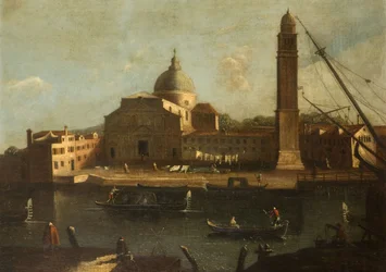 Veduta di Venezia - La chiesa del Redentore