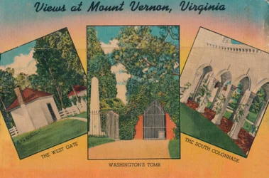 Veduta di Mount Vernon, Virginia, 1946