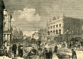 Veduta nel New Cut, 1878