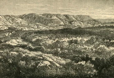 Veduta nella Valle del Giordano