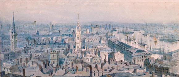 Veduta di Londra