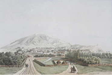 Veduta di Pyatigorsk, metà del XIX secolo