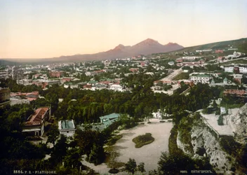 Veduta di Pyatigorsk, Russia, 1895