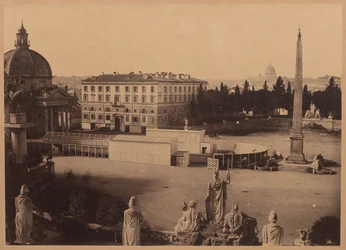 Veduta di Roma, c. 1860