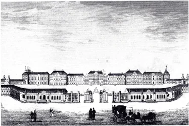 Veduta del Palazzo di Caterina a Tsarskoye Selo, c. 1840