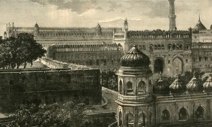 Veduta del Grande Imambara, Lucknow