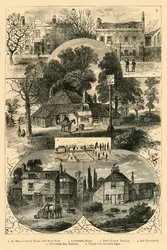 Vedute di Camberwell e Dulwich, c1878